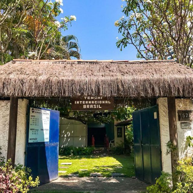Espaço do dojo no Centro Cultural Georges Stobbaerts