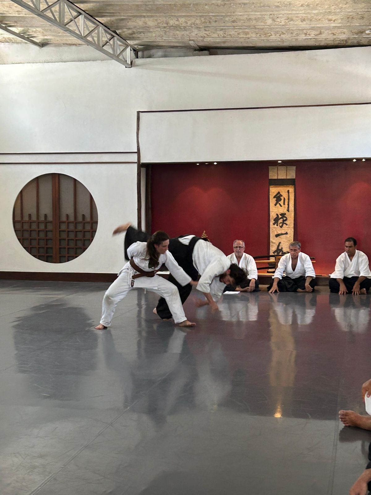 Exame de faixa Camila