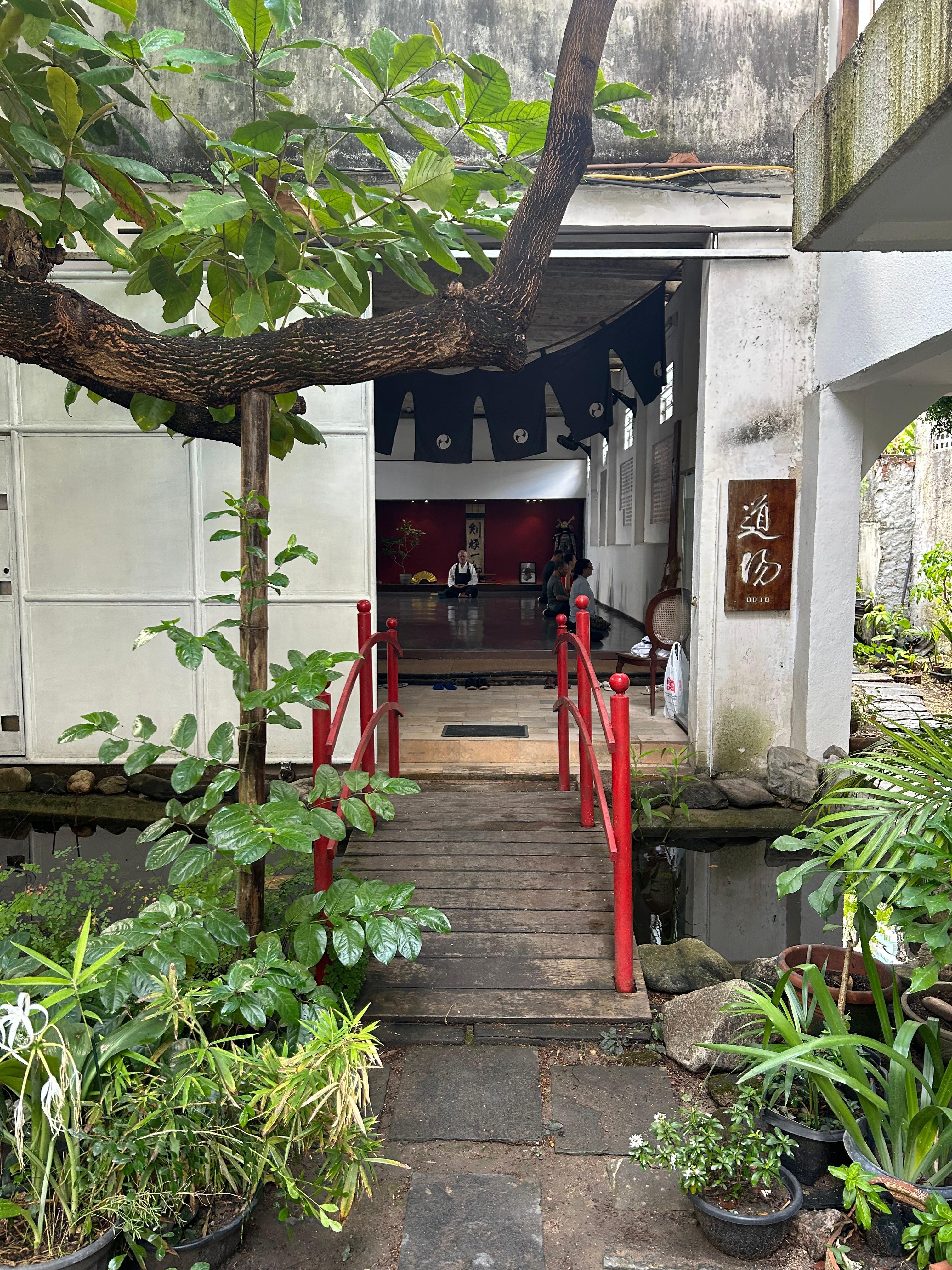 Meditação visto da ponte